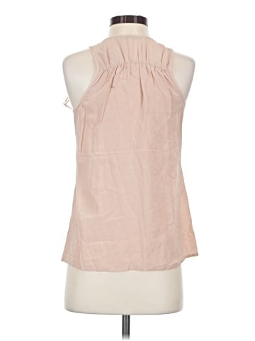 Trina Turk Sleeveless Silk Top (view 2)