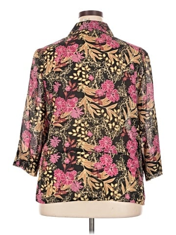 Emma James 3/4 Sleeve Blouse (view 2)