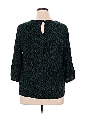 Lane Bryant 3/4 Sleeve Blouse (view 2)