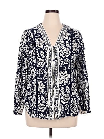 Lane Bryant 3/4 Sleeve Blouse (view 1)