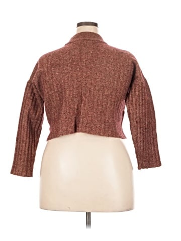 Madewell Plus Mockneck Crop Sweater (view 2)