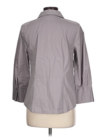 Ann Taylor Factory 3/4 Sleeve Button-Down Shirt (view 2)