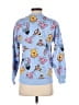 Disney 100% Polyester Paisley Blue Pullover Sweater Size XXS - photo 2