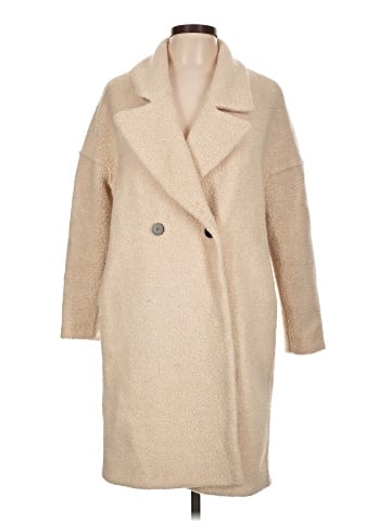 Harris Wharf London Wool Coat (view 1)