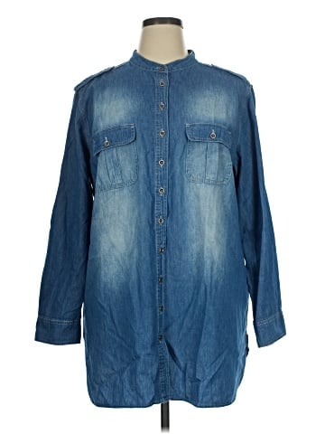 Covington 3/4 Sleeve Button-Down Shirt (view 1)