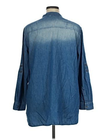 Covington 3/4 Sleeve Button-Down Shirt (view 2)