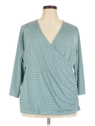 Liz Claiborne 3/4 Sleeve Blouse (view 1)