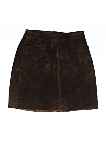 Ann Taylor LOFT Leather Skirt (view 1)