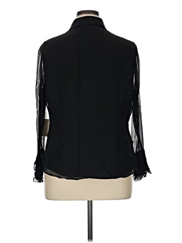 Coldwater Creek 3/4 Sleeve Silk Top (view 2)