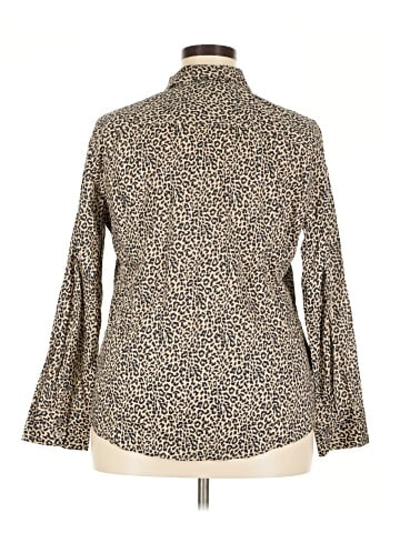 J.Crew Factory Store Long Sleeve Blouse (view 2)