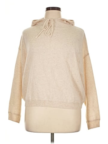 Aqua Cashmere Pullover Sweater (view 1)
