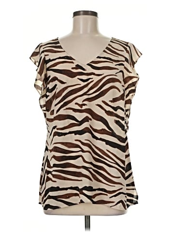 CAbi Short Sleeve Blouse (view 1)