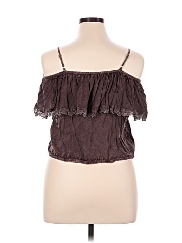 Earthbound Trading Co. Sleeveless Blouse (view 2)