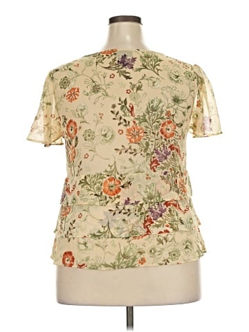 Lane Bryant Short Sleeve Blouse (view 2)