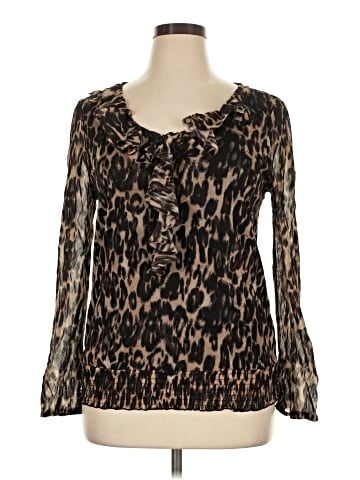 Charter Club Long Sleeve Blouse (view 1)