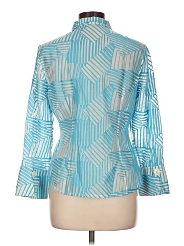 Carlisle 3/4 Sleeve Silk Top (view 2)