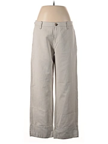 Madewell The Dean Easy Straight Pant in Cotton-Linen Blend (view 1)