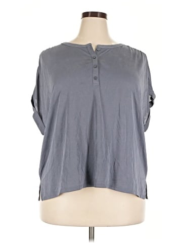 Lucky Brand Short Sleeve Blouse (view 1)