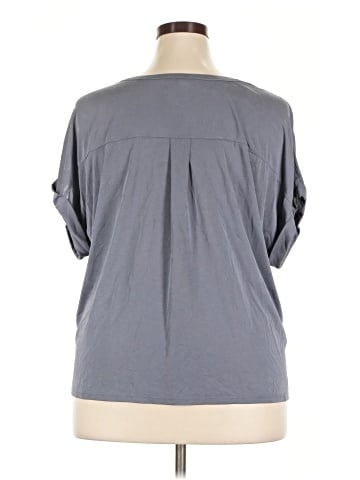 Lucky Brand Short Sleeve Blouse (view 2)