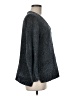 Orvis 100% Polyester Metallic Gray Pullover Sweater Size M - photo 4