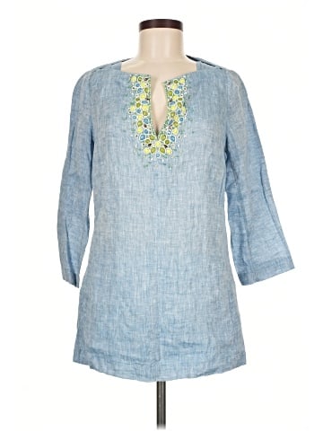 Lafayette 148 New York 3/4 Sleeve Blouse (view 1)