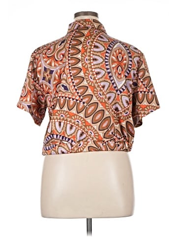 RACHEL Rachel Roy Short Sleeve Blouse (view 2)