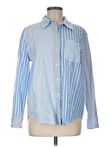 Crown & Ivy Long Sleeve Button-Down Shirt (view 1)