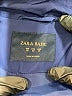 Zara 100% Polyester Solid Blue Jacket Size XS - photo 6