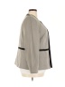 NIPON BOUTIQUE 100% Polyester Houndstooth Gray Jacket Size 18w - photo 4