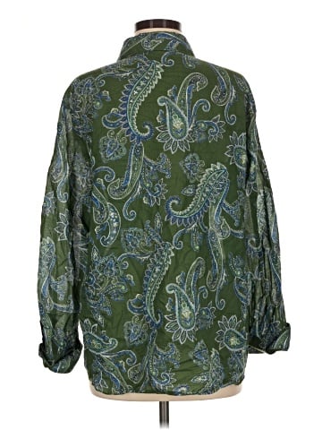 MNG Long Sleeve Button-Down Shirt (view 2)