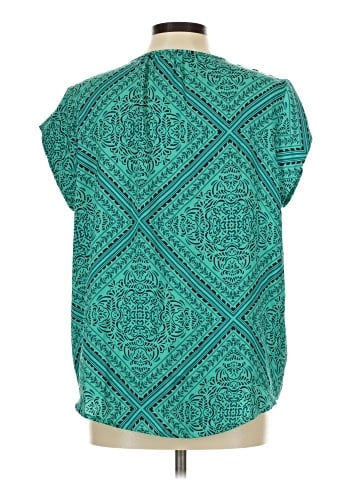 Liz Claiborne Short Sleeve Blouse (view 2)