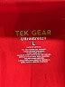 Tek Gear Red Track Jacket Size L - photo 6