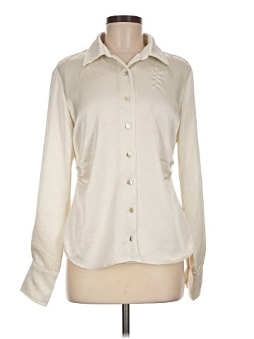 Karen Kane Long Sleeve Blouse (view 1)