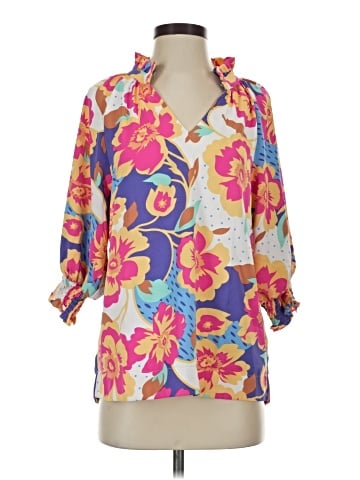 Unbranded 3/4 Sleeve Blouse (view 1)