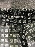 Express 100% Polyester Houndstooth Black Shorts Size M - photo 3