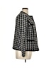 NIPON BOUTIQUE 100% Polyester Houndstooth Black Jacket Size 16 - photo 4