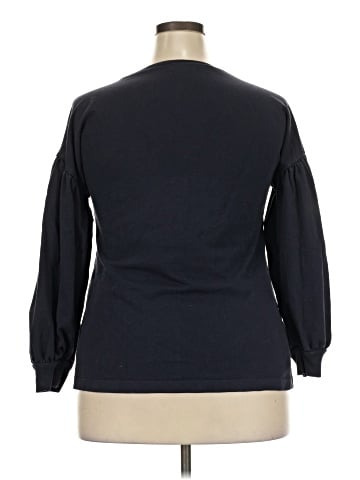 a.n.a. A New Approach Long Sleeve Top (view 2)