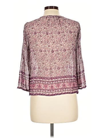 Joie 3/4 Sleeve Silk Top (view 2)