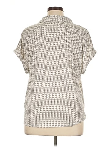 Adrianna Papell Short Sleeve Blouse (view 2)