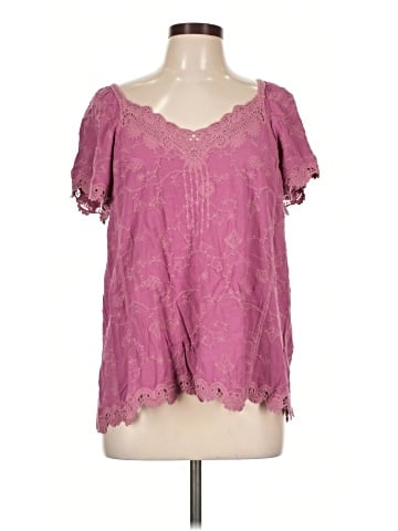 Democracy Short Sleeve Blouse (view 1)