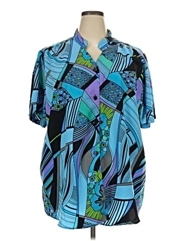 A Personal Touch Short Sleeve Blouse (view 1)