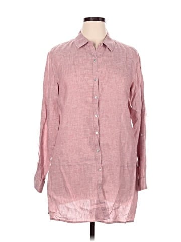 Tahari Long Sleeve Button-Down Shirt (view 1)