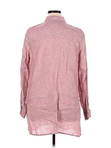Tahari Long Sleeve Button-Down Shirt (view 2)