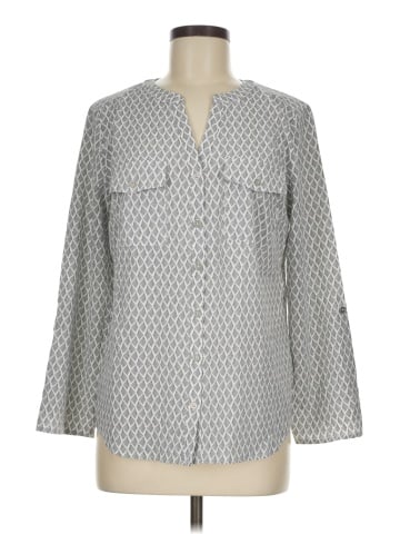 Notations Long Sleeve Blouse (view 1)