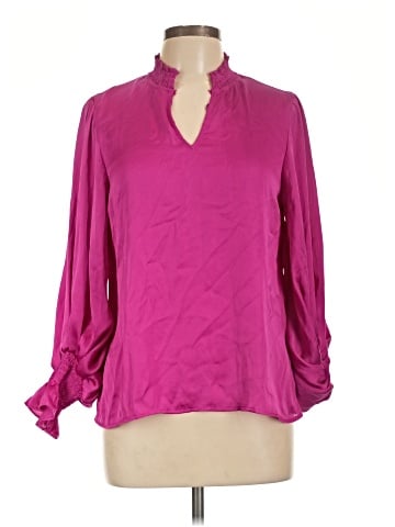 1.State 3/4 Sleeve Blouse (view 1)