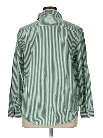 Ann Taylor LOFT Long Sleeve Button-Down Shirt (view 2)