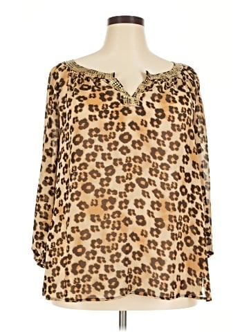 Charter Club 3/4 Sleeve Blouse (view 1)