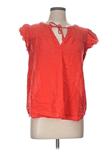 Ann Taylor LOFT Short Sleeve Blouse (view 1)