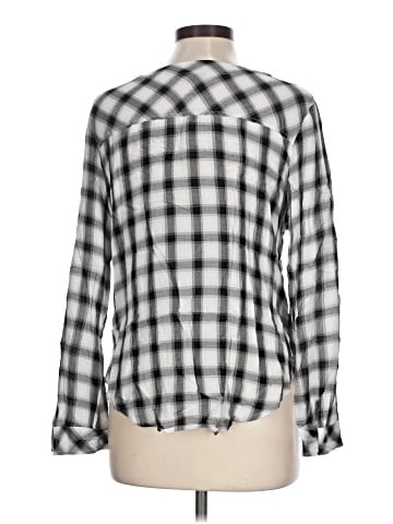 a.n.a. A New Approach Long Sleeve Blouse (view 2)