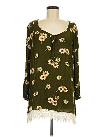 Altar'd State 3/4 Sleeve Blouse (view 1)